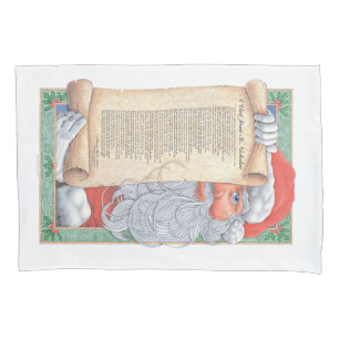 Santa Claus Christmas Pillowcase