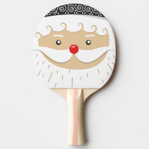 SANTA CLAUS CHRISTMAS  Ping Pong Paddles