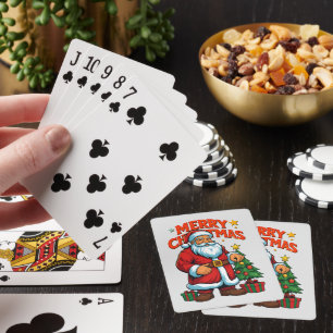 Santa Claus Christmas Playing Cards