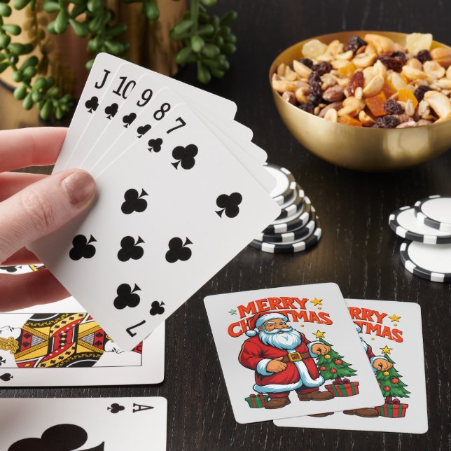  Santa Claus Christmas  Playing Cards (In Situ)