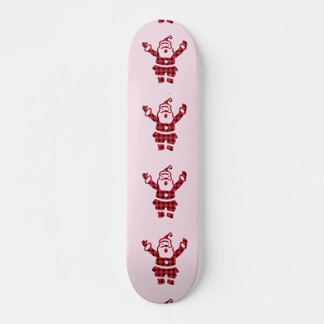SANTA CLAUS CHRISTMAS SKATEBOARD (Devant)
