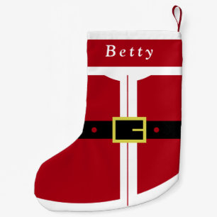 Santa Claus Christmas Stocking Personalized Name