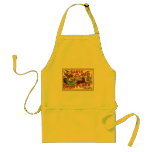 Santa Claus Christmas Sugar Plum Candy Standard Apron