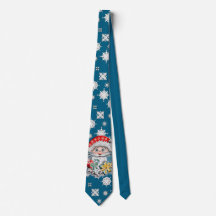 Santa Claus Christmas tie
