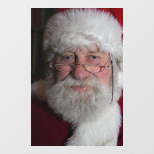 SANTA CLAUS CHRISTMAS WINDOW CLING