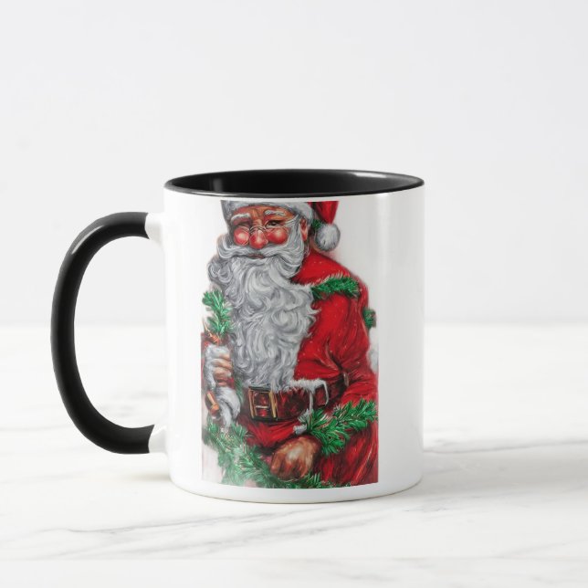 Santa Claus Classic Mug, 11 oz Mug (Left)