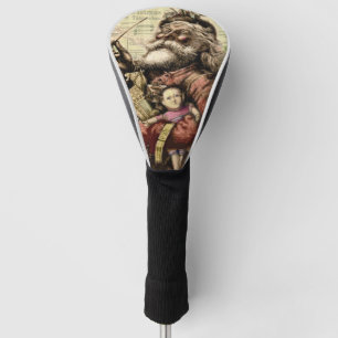 Santa Claus Classic Thomas Nast Illustration  Golf Head Cover