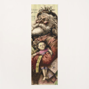 Santa Claus Classic Thomas Nast Illustration  Yoga Mat