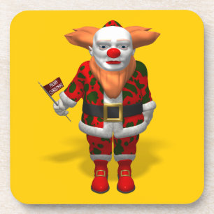 Santa Claus Clown Coaster