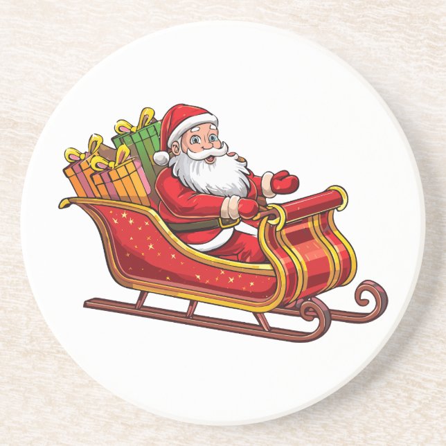 Santa claus coaster (Front)
