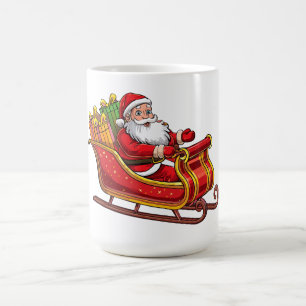 Santa claus coffee mug