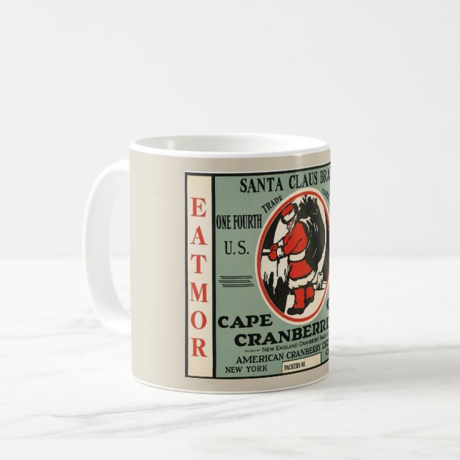 Santa Claus Cranberries Mug (Front Left)