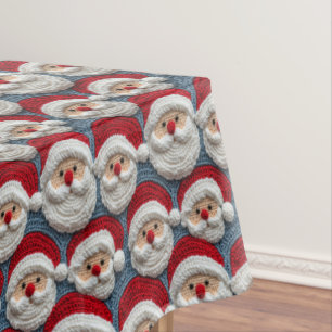 Santa Claus crochet pattern Tablecloth
