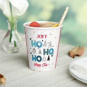 Santa Claus Customize Paper Cups