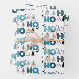 Santa Claus Customize Wrapping Paper Sheet