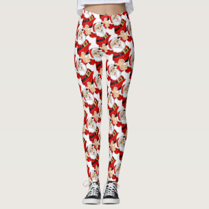 Santa Claus Cute Leggings ! Leggings