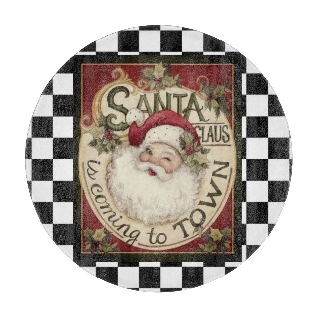Santa Claus  Cutting Board (Front)