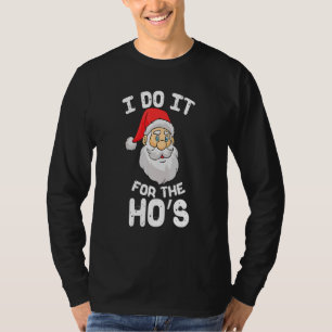 Santa Claus December Presents Reindeer Family Chri T-Shirt