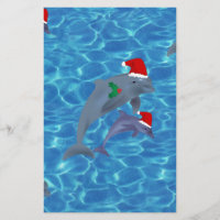 santa claus dolphins