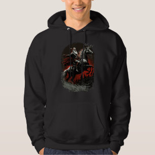 Santa Claus Drive On Reindeer Centered Epics Graph Hoodie