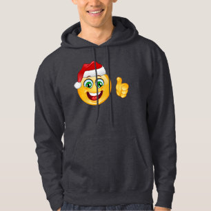 santa claus emoji sweat - shirt à capuche sweatshi