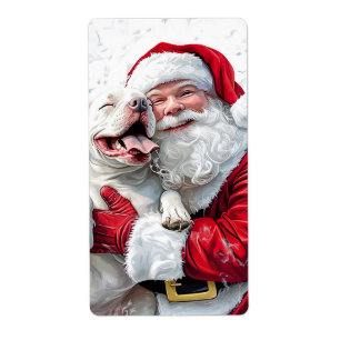 Santa Claus et Pitbull Chien Chien Chien Chien