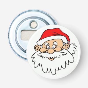 SANTA CLAUS FACE BOTTLE OPENER