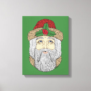 Santa Claus/Father Christmas Canvas Print