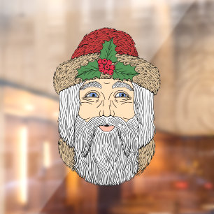 Santa Claus/Father Christmas  Window Cling