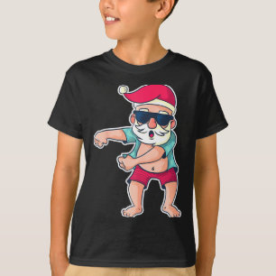 Santa Claus Floss Dance Christmas X-mas Gift T-Shirt