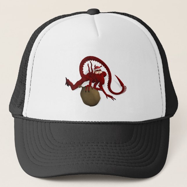 Santa Claus From Outer Space Trucker Hat (Front)
