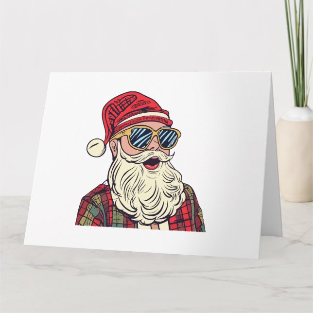 Santa Claus - Funny Card (Front)