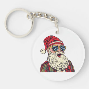 Santa Claus - Funny Keychain