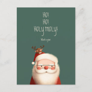 Santa Claus Funny Quote Postcard