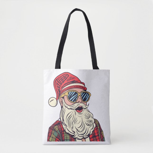 Santa Claus - Funny Tote Bag (Front)