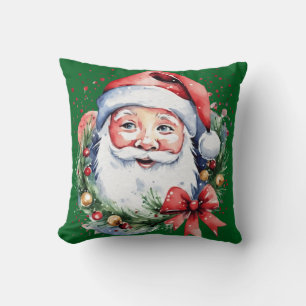 Santa Claus gift ideas Throw Pillow
