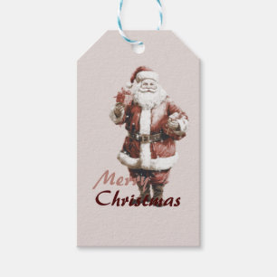 Santa Claus Gift Tag
