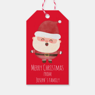 Santa claus  gift tags
