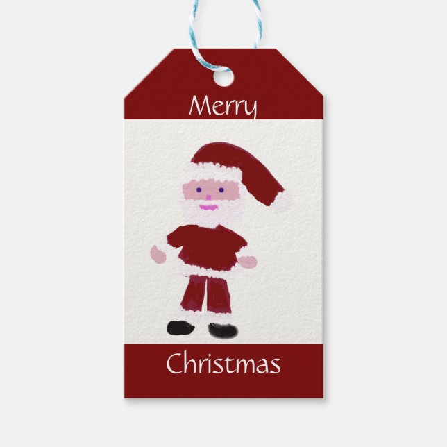 Santa Claus Gift Tags (Front)