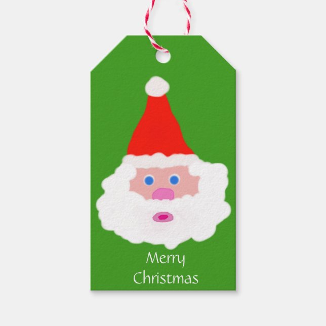 Santa Claus Gift Tags (Front)