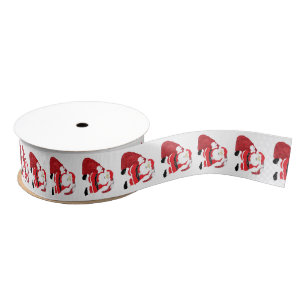 Santa Claus Grosgrain Ribbon