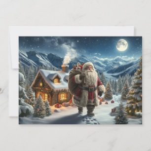 Santa Claus Holiday Card