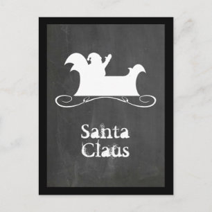 Santa Claus Holiday Postcard