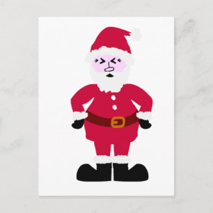 Santa Claus Holiday Postcard