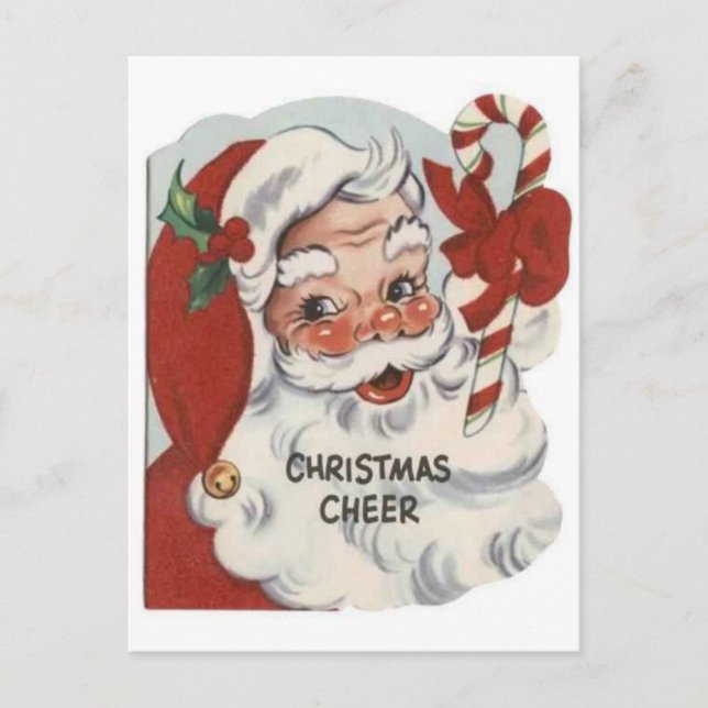 Santa Claus Holiday Postcard (Front)