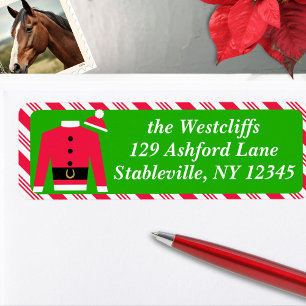 Santa Claus Horse Racing Jockey Silks Personalized