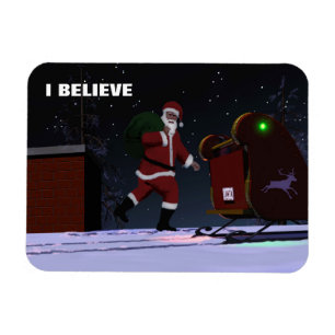 Santa Claus - I Believe Magnet