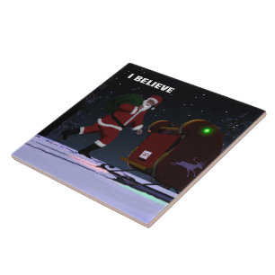 Santa Claus - I Believe Tile