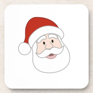 Santa Claus Illustration Coaster