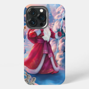 Santa Claus in forest iPhone 13 Pro Case